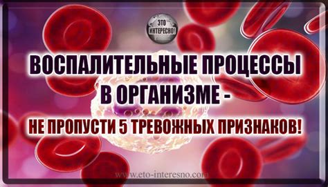 Активация воспалительных процессов в организме