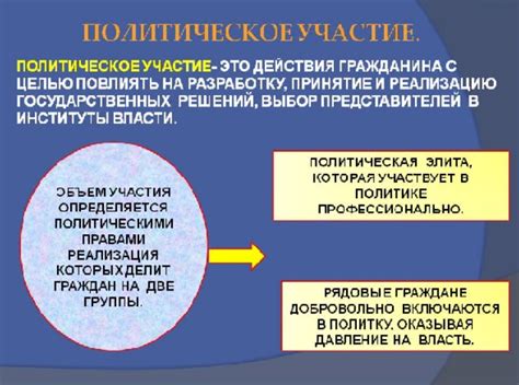 Альтернативные формы политического участия