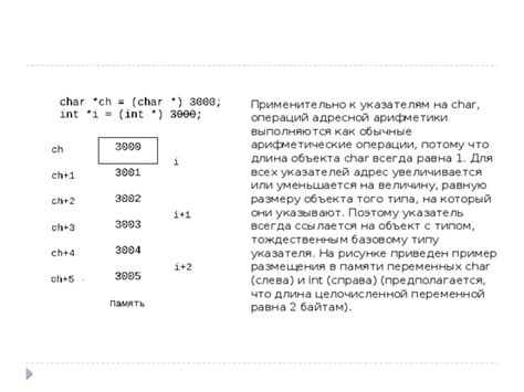 Арифметические операции с типом int