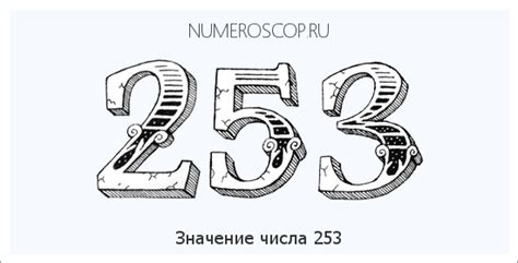 Астрологическое значение числа 253