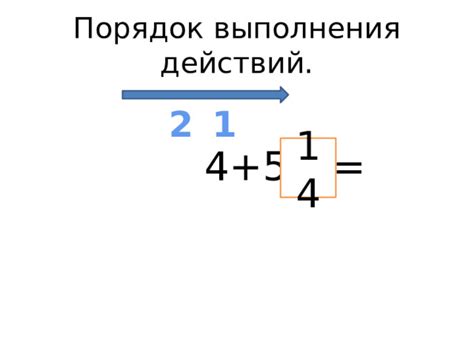 Важность выполнения математических действий