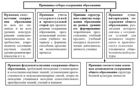 Важность отбора содержания