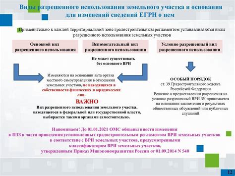 Важные моменты при получении условно разрешенного использования