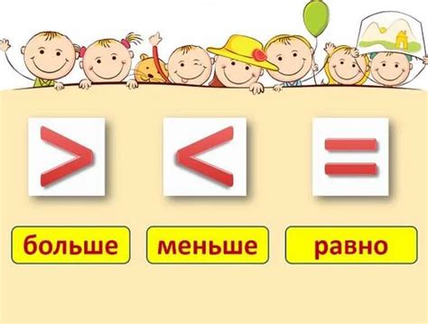 Взаимосвязь знаков «больше» и «меньше» с арифметическими операциями