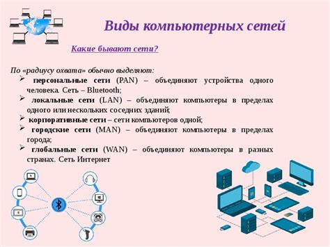 Виды сетей перевода