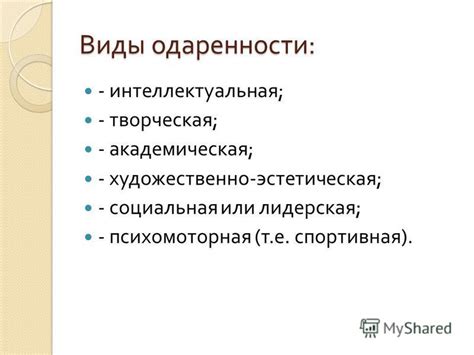 Виды студодеятельности: академическая, культурно-творческая, спортивная