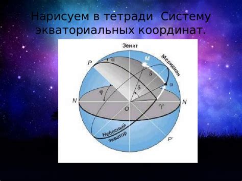 Виды экваториальных координат