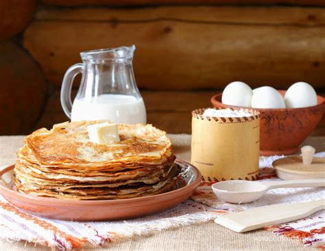 Влияние молока на вкус блинов