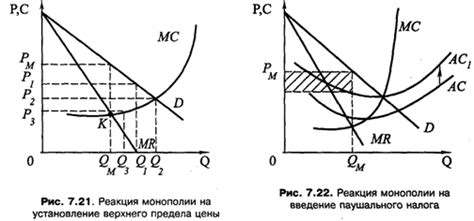 Влияние монополии на цены