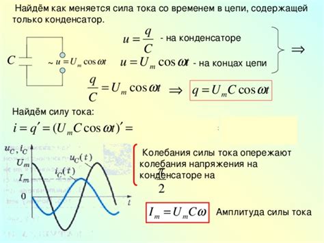 Влияние пульсирующего тока на конденсатор