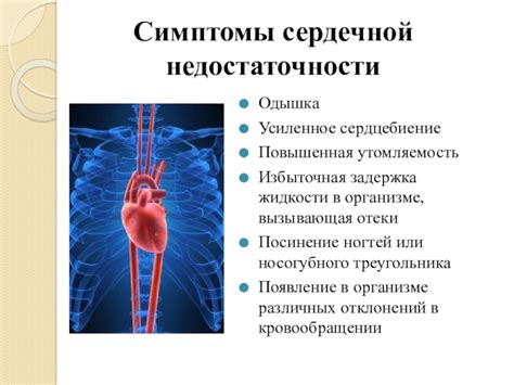 Влияние сердечной недостаточности на потерю сознания