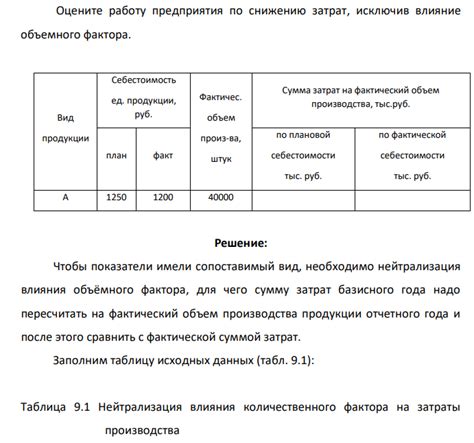 Влияние сырьевого фактора на виды производства