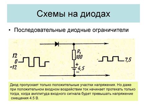 Воздействие «пробил диод» на схемы