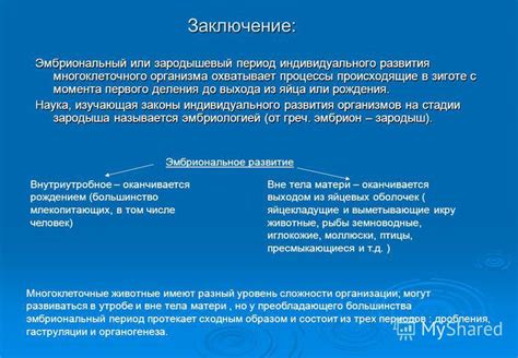 Воздействие идеологического момента на процессы развития