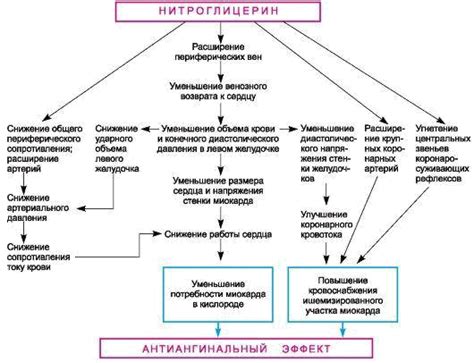 Возможные механизмы периферического действия