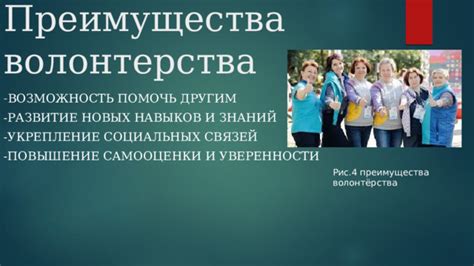 Волонтерство как возможность помочь другим