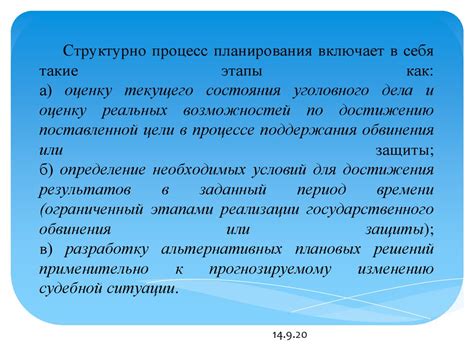 Восстановление текущего состояния дела: объяснение и примеры