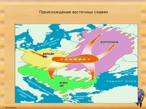 Восточные славяне: их происхождение и разделение