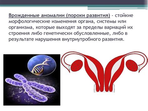 Врожденные аномалии половых органов