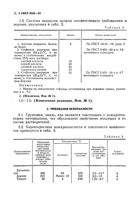 Выбор нового стандарта для замены ГОСТ 9355-81