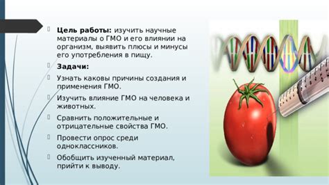 ГМО и экологические последствия применения технологии