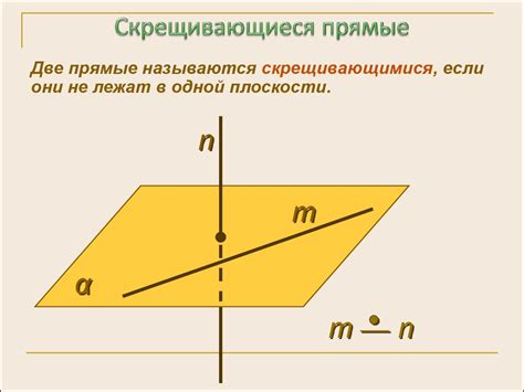 Геометрические свойства скрещивающихся плоскостей