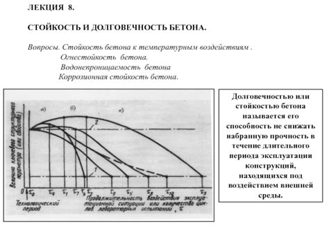 Долговечность и стойкость к воздействиям