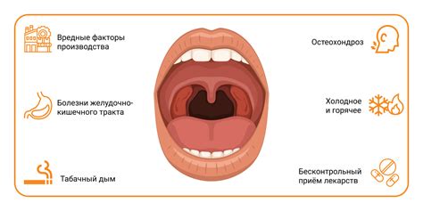 Заболевания горла: боли и ощущения дискомфорта при пищеварении