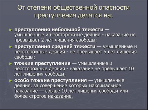 Закон о преступлении