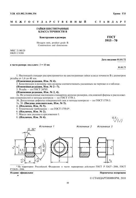 Замена гост 5915 70: основные аспекты и сравнение