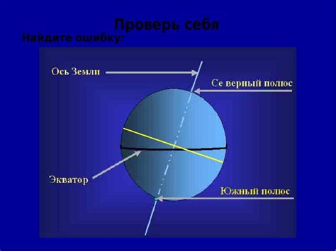 Земная ось: описание и значение