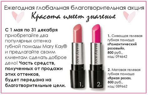 Значение бренда Mary Kay в индустрии красоты