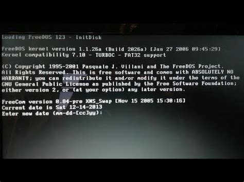 Значение команды load freedos