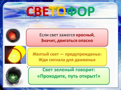 Значение красного цвета на светофоре