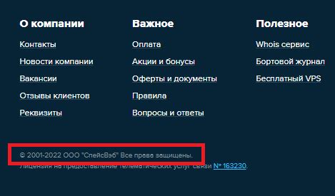 Значение надписи "Все права защищены" для сохранения интегритета бренда