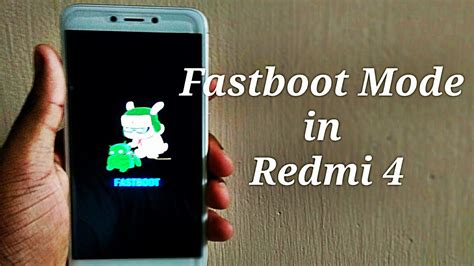 Значение надписи "fastboot" на телефоне Redmi