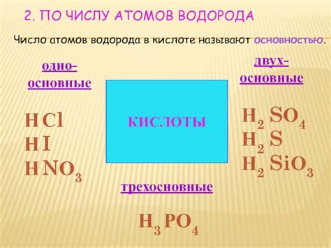 Значение оттопыривания по кислоте