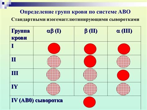 Значение первой группы крови