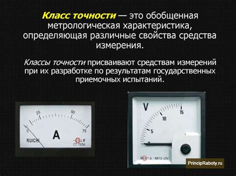 Значение проградуирования прибора