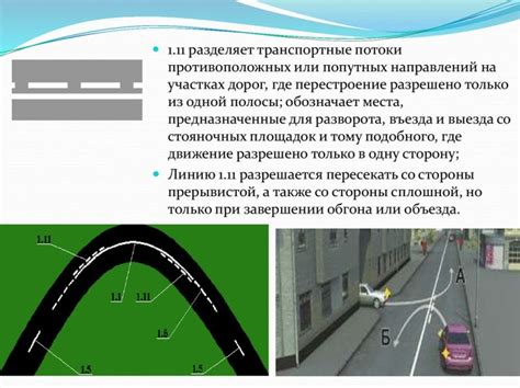 Значение сплошной линии разметки