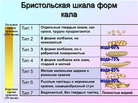 Значение цвета каловых масс при заболеваниях