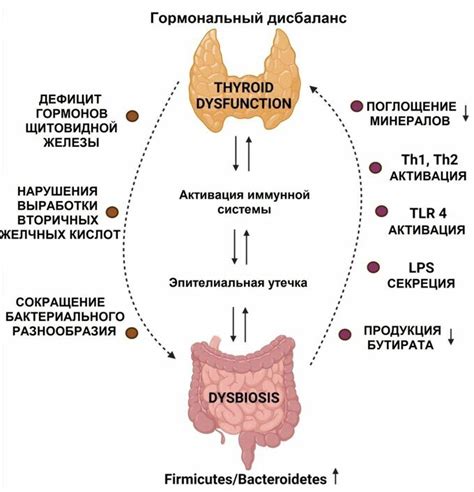 Изменение функции щитовидной железы