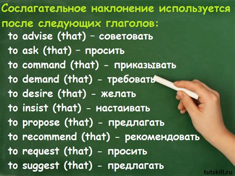 Изучение сослагательного наклонения