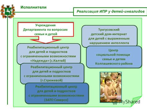 Ипр для детей-инвалидов