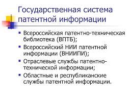 История патентной системы