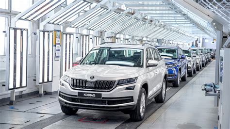 История производства автомобилей Škoda в России