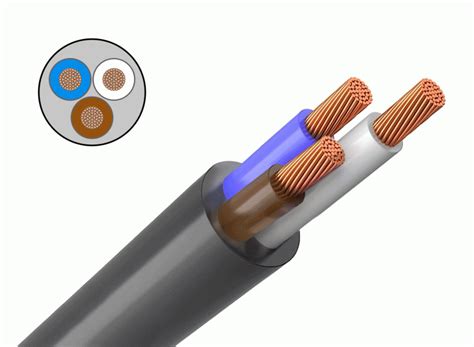 Кабель 3х2.5 для электромонтажных работ
