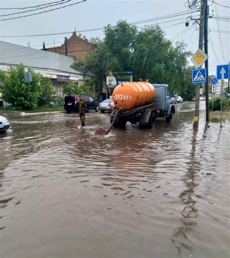 Какие последствия проливного дождя?