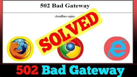 Какие проблемы могут привести к возникновению 502 ошибки «Bad Gateway»