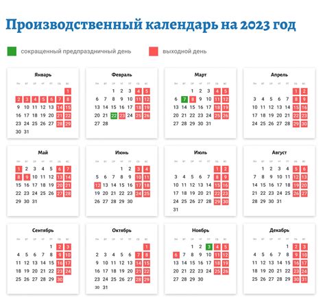 Какие функции выполняет производственный календарь?